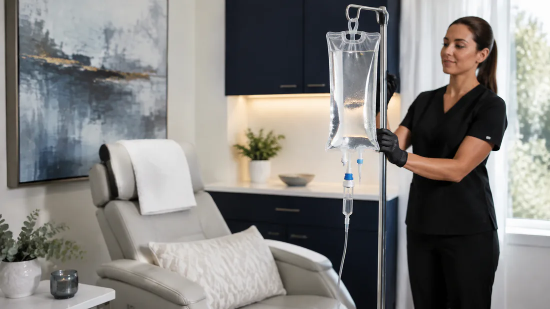 Illustrative wellness infusion setting