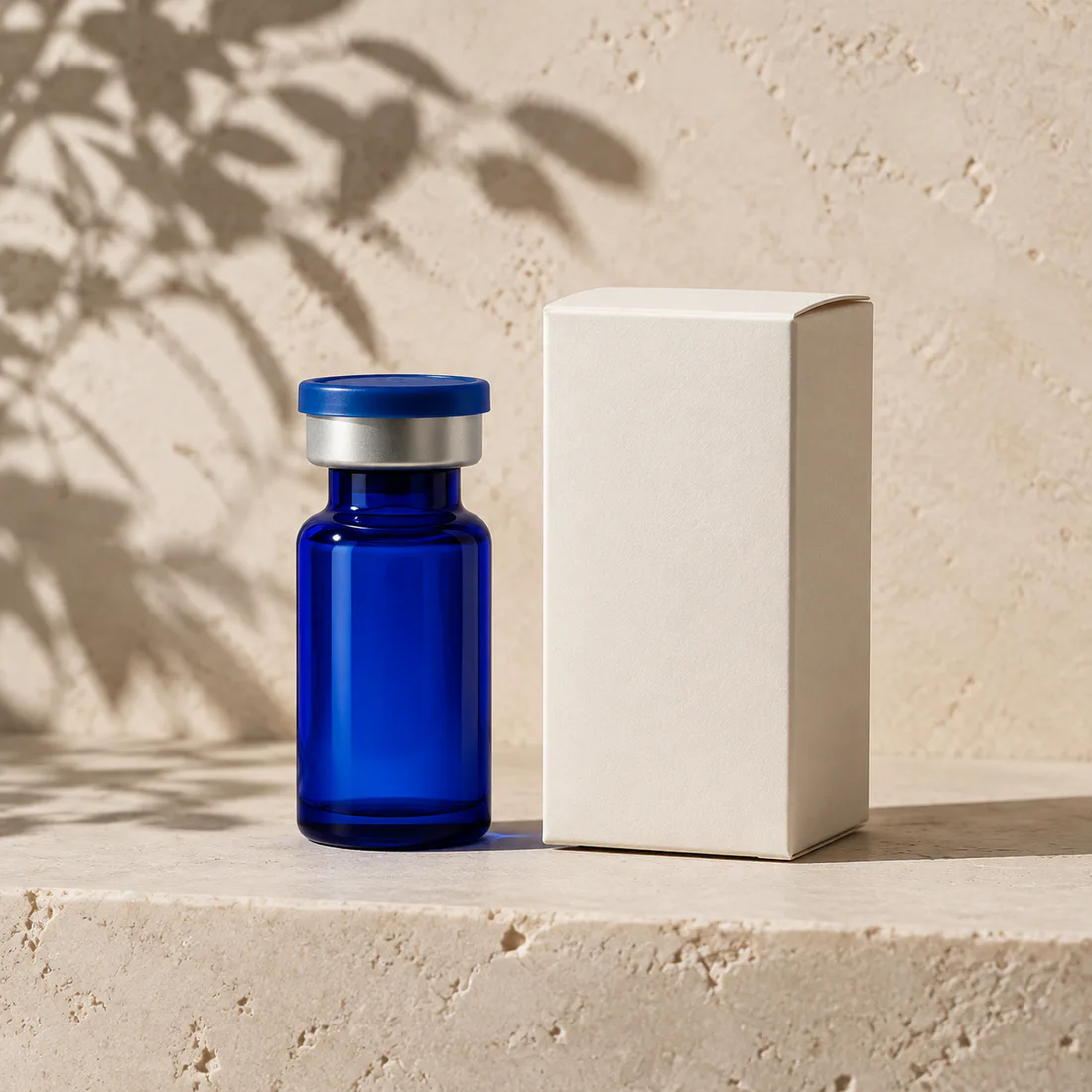 Illustrative wellness product setting